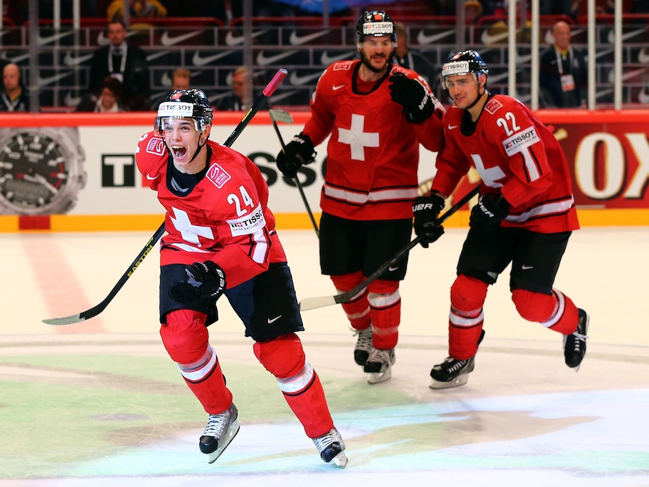 Swiss v USA - 2013 IIHF Ice Hockey World Championship Semifinals